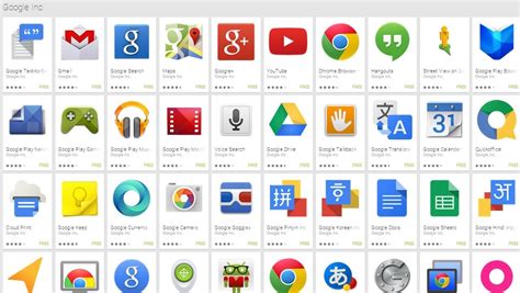 Top Ranked Google Play Apps .
